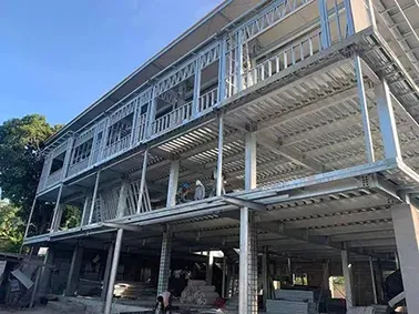 Edificios de acero de varios pisos