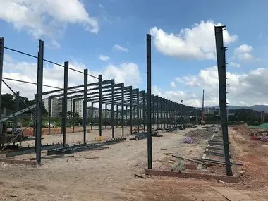 Fábrica de estructura de acero de 400 toneladas
