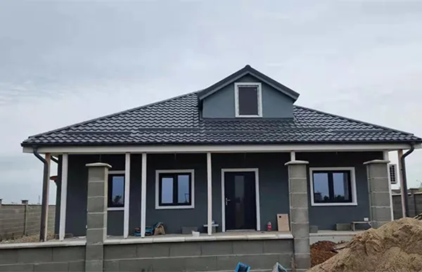 Casa prefabricada de acero ligero de 172m² (Rumania)