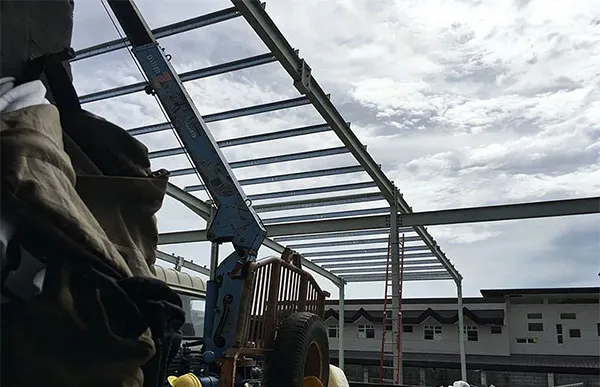 Proyecto de reforzamiento de cimentación para almacén metálico en Filipinas